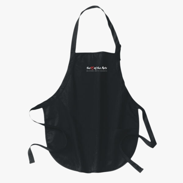 Medium Length Apron with Pouch Pockets Thumbnail